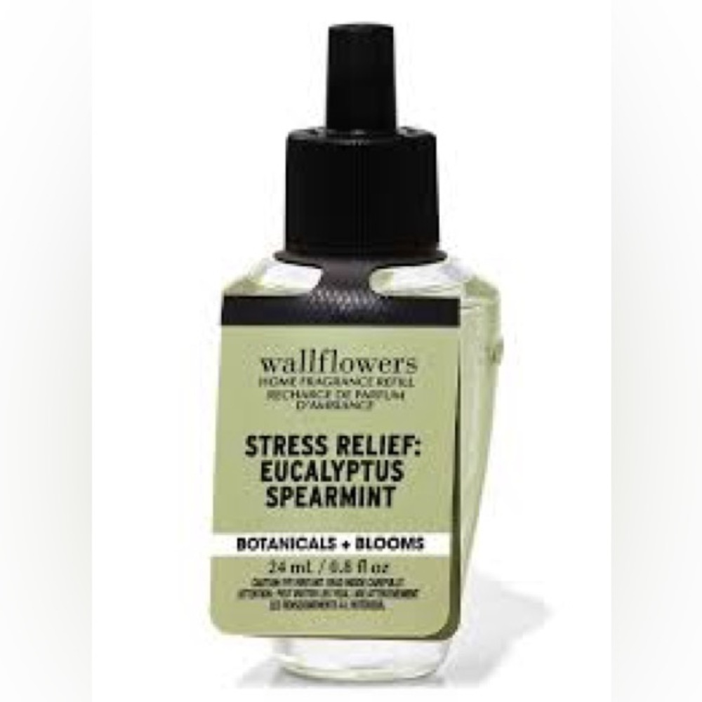 2 BBW Eucalyptus + Spearmint Wallflower Refills